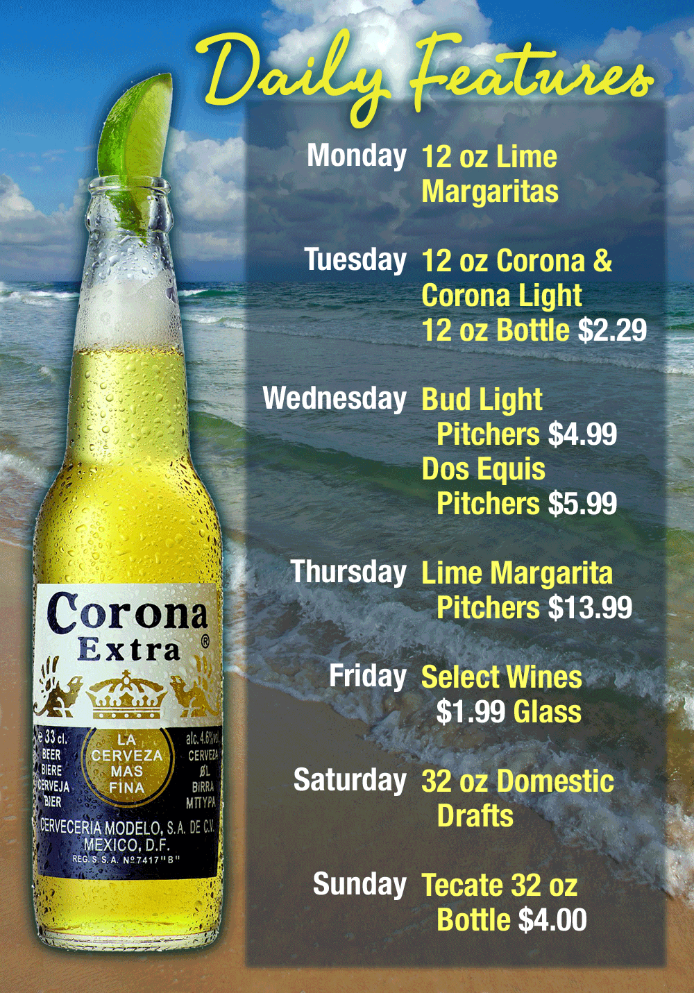 Drink Specials
